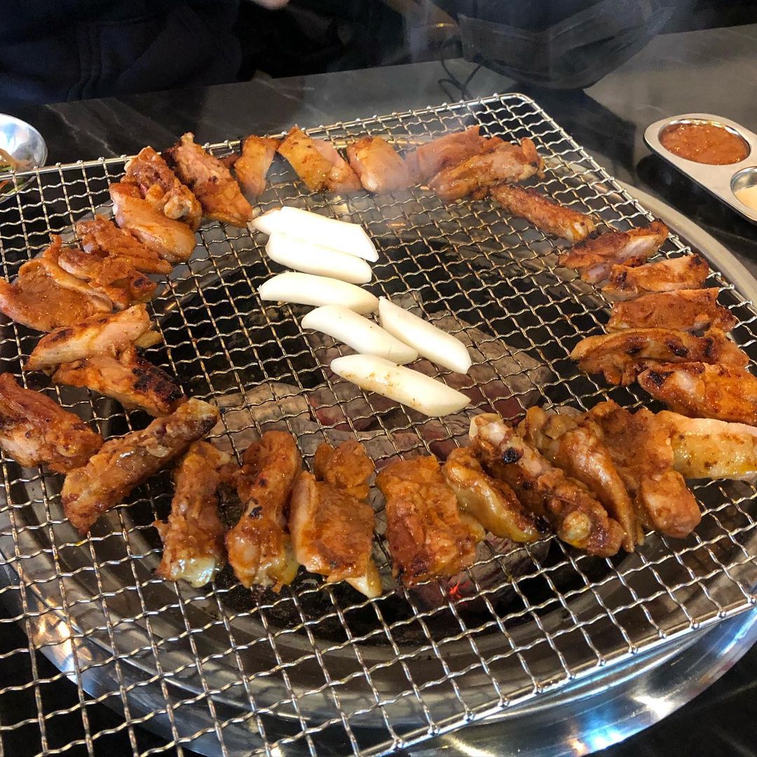 약수참숯불닭갈비