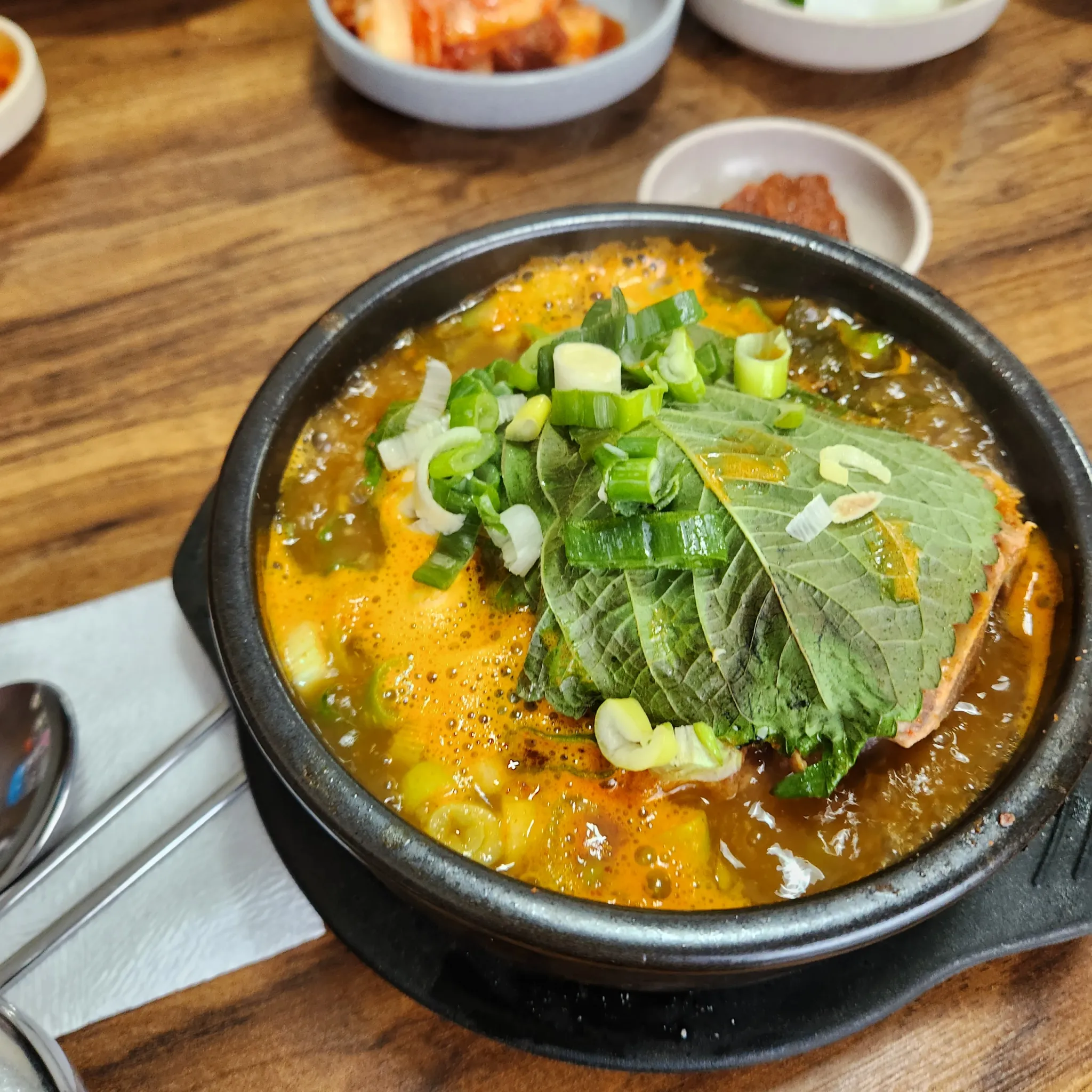 장수순대국