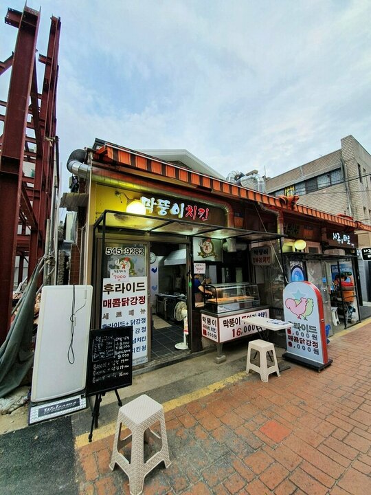 막뚱이두마리치킨