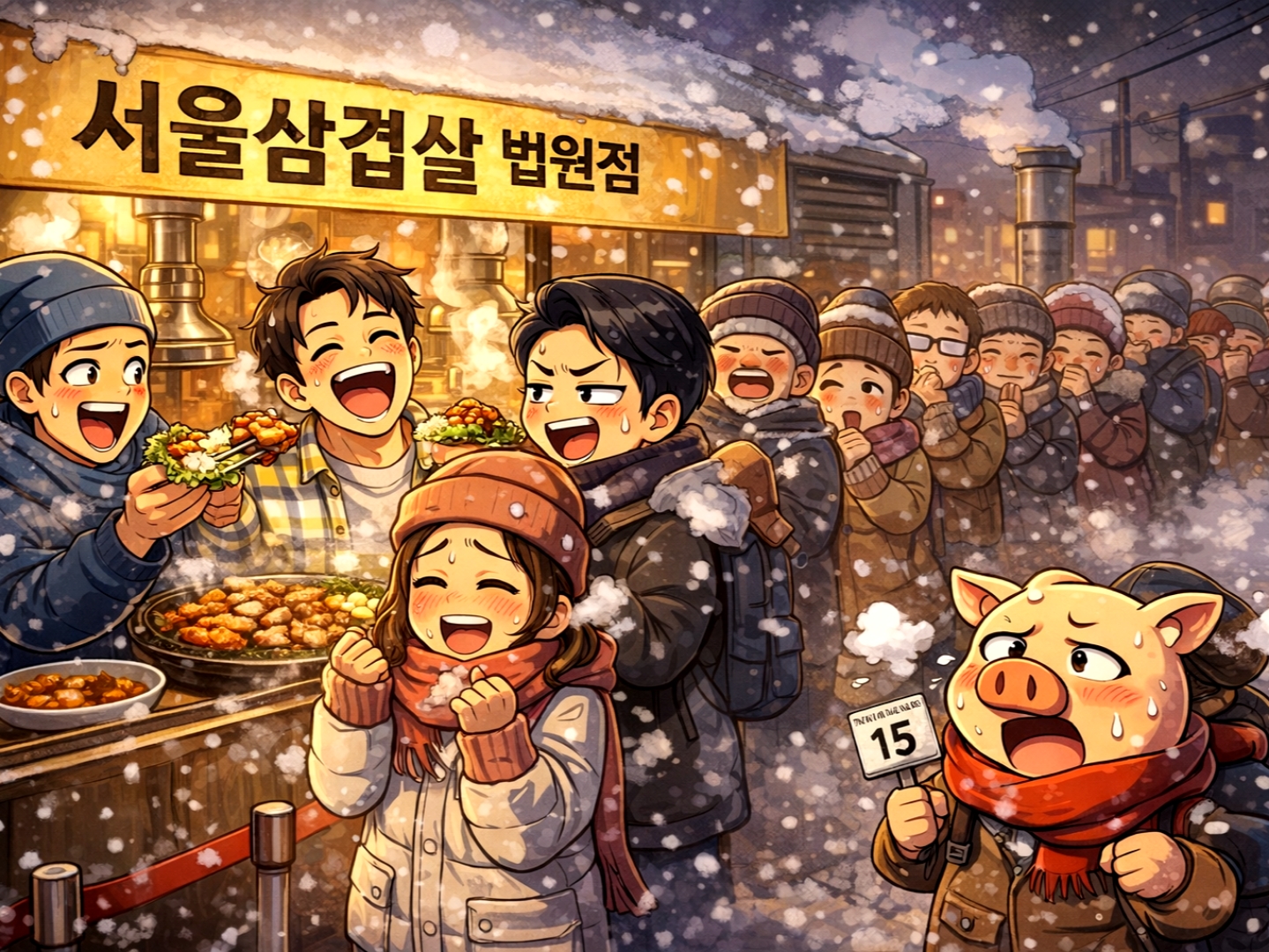 황가솥뚜껑삼겹살집